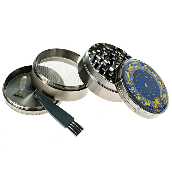 Astrological Grinder, Zodiac Grinder, Astral Grinder, Celestial Herb Grinder, Spice Crusher, Whimsigoth Magical Herb Grinder, Gadgets