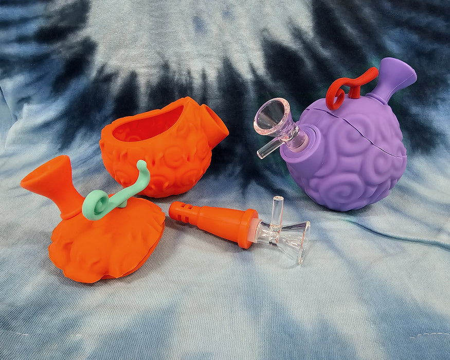Devil Fruit-Inspired Silicone Novelty Tubes - Easy To Clean & Durable, fun Devils Fruit Shape, Anime Inspired