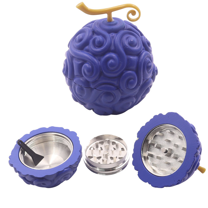 Devil Fruit Herb Grinder - Akuma No Mi Fruit Anime Grinder | Paramecia, Zoan, Logia Devil Fruit Herb Grinders | One Piece Anime Manga Inspired