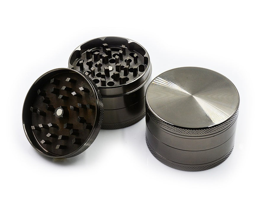 70's Hippie Grinder, Trippy Grinder, Hippy Grinder With Catcher, Peace Sign Grinder, Cute Herb Grinder, Extra Large 5 Piece Grinder