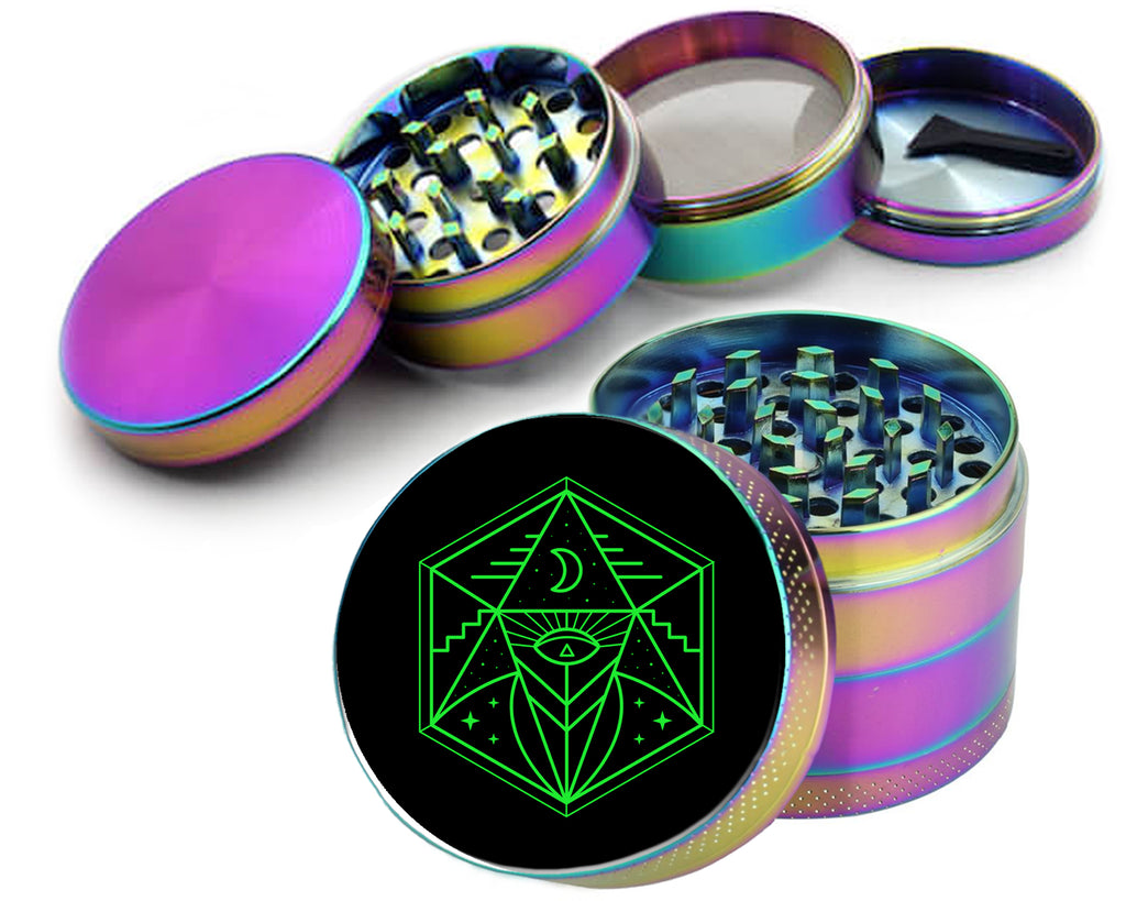 Eye Of Providence Spice Grinder Rainbow Grinder