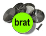 Brat Lime Green Grinder Spice Grinder Grey Grinder
