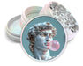 Michelangelo Statue Of David Blowing A Bubble Spice Grinder White Grinder
