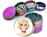 Marilyn Monroe with Pink Bubble Gum Spice Grinder Rainbow Grinder