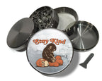 Punch Stay Kind Monkey Spice Grinder Grey Grinder