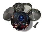 Enchanted Mirror Seance Spice Grinder Grey Grinder