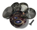 Cosmic Vanity Compact Spice Grinder Grey Grinder