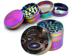 Cosmic Vanity Compact Spice Grinder Rainbow Grinder
