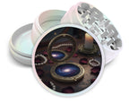 Cosmic Vanity Compact Spice Grinder White Grinder