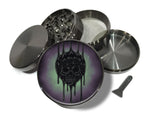 Melting Honeycomb Skull Spice Grinder Grey Grinder