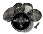 Nocturnal Moth Sigil Spice Grinder Grey Grinder