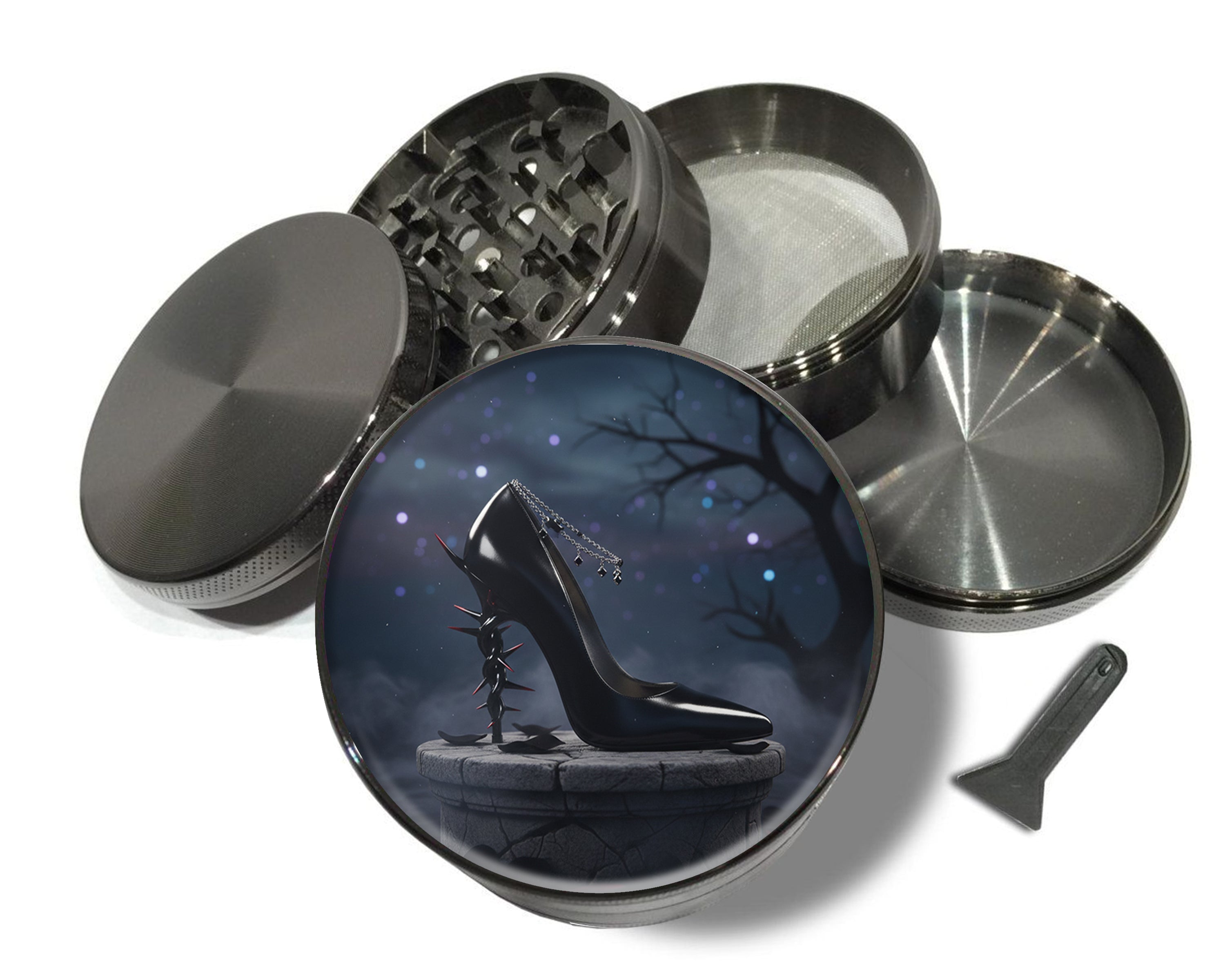Thorned Stiletto at Dusk Spice Grinder Grey Grinder