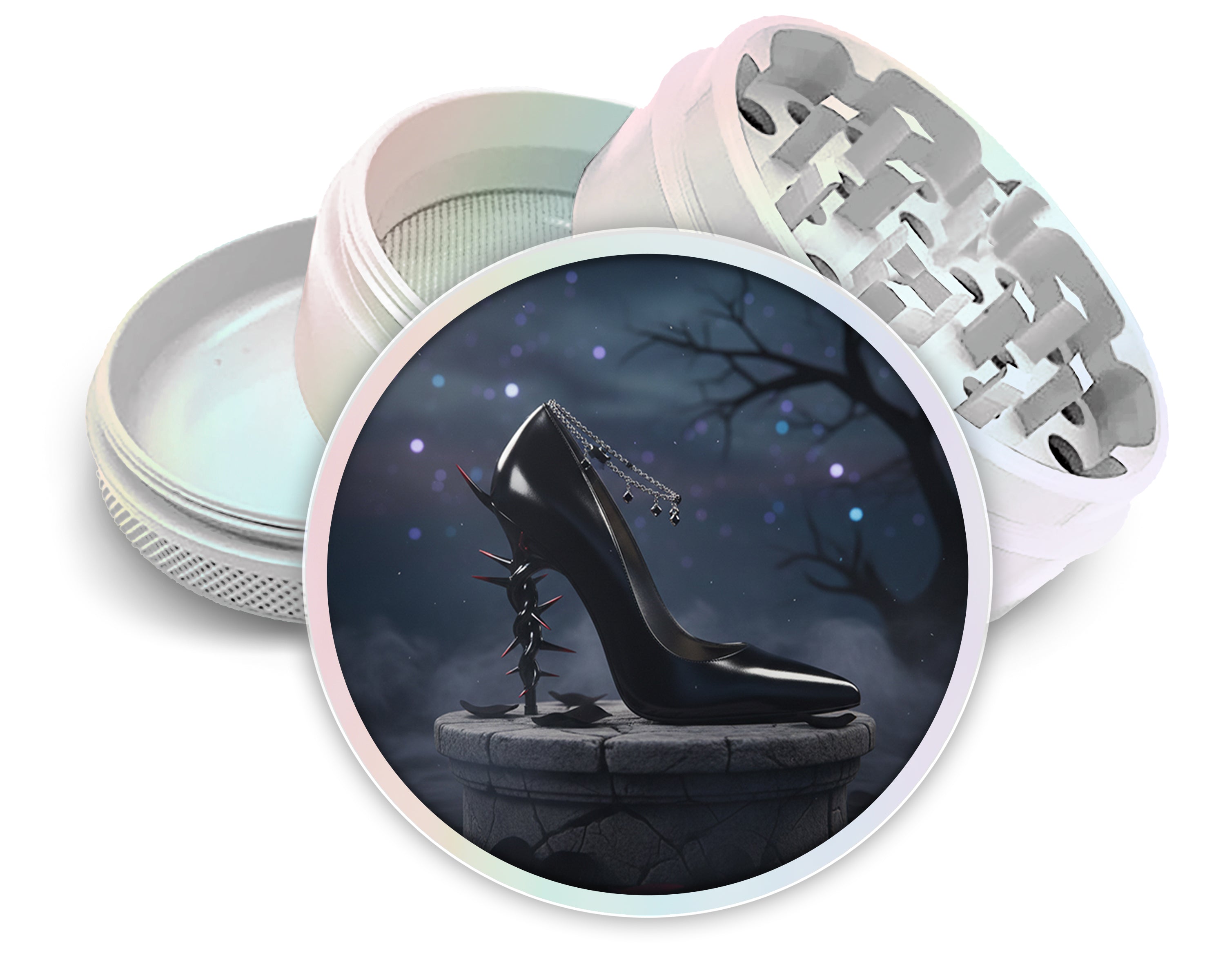 Thorned Stiletto at Dusk Spice Grinder White Grinder