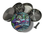 Midnight Mischief Cat Spice Grinder Grey Grinder