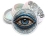 Modern Nazar Evil Eye Spice Grinder White Grinder