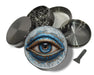 Modern Nazar Evil Eye Spice Grinder Grey Grinder