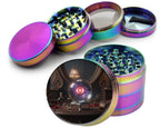 Occult Crystal Orb Spice Grinder Rainbow Grinder