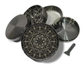 Gothic Bone Mandala Spice Grinder Grey Grinder