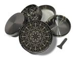 Gothic Bone Mandala Spice Grinder Grey Grinder