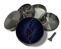 Midnight Feather Talisman Spice Grinder Grey Grinder