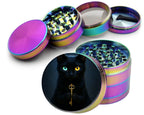 Enigmatic Keyholder Cat Spice Grinder Rainbow Grinder