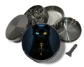Enigmatic Keyholder Cat Spice Grinder Grey Grinder