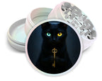 Enigmatic Keyholder Cat Spice Grinder White Grinder