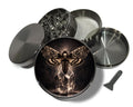 Crystal Skull Moth Spice Grinder Grey Grinder