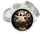Victorian Nightshade Wreath Spice Grinder White Grinder