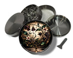 Victorian Nightshade Wreath Spice Grinder Grey Grinder