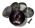 Celestial Feather Relic Spice Grinder Grey Grinder