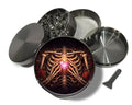 Sacred Heart Ribcage Spice Grinder Grey Grinder