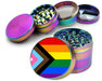 Progressive Pride Flag LGBTQ+ Inclusive Spice Grinder Rainbow Grinder
