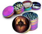 Forbidden Spellbook Sigil Spice Grinder Rainbow Grinder