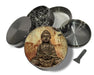 Buddha Pattina Buddhist Statue Spice Grinder Grey Grinder