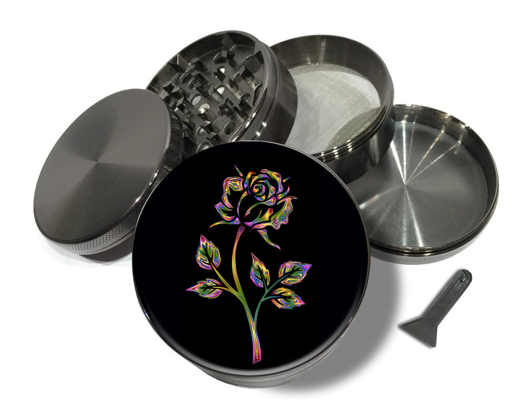 Rose Gift For Her Spice Grinder Grey Grinder