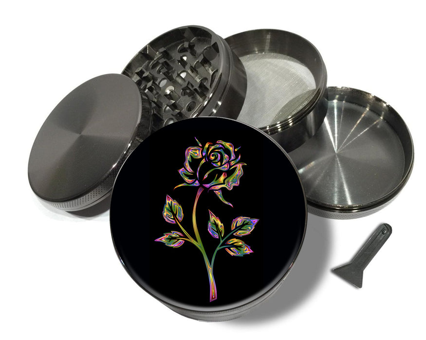 Rose Gift For Her Spice Grinder Grey Grinder
