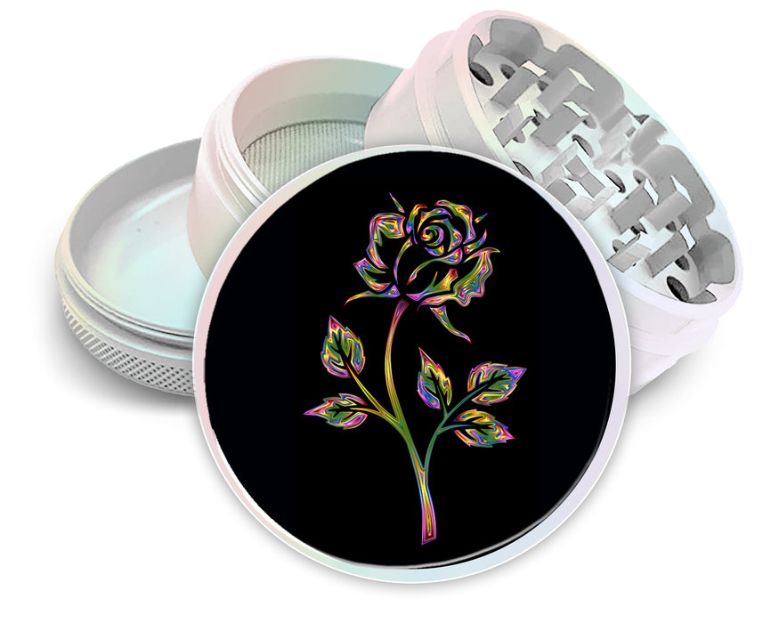 Rose Gift For Her Spice Grinder White Grinder