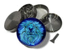 Leo Zodiac Astrology Spice Grinder Grey Grinder