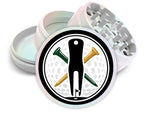 Golf Tee Divot Tool Spice Grinder White Grinder