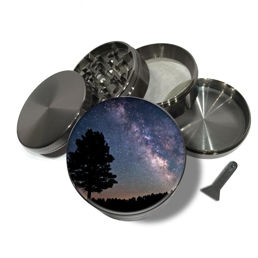 Milky Way Galaxy Spice Grinder Grey Grinder
