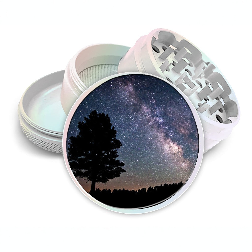 Milky Way Galaxy Spice Grinder White Grinder