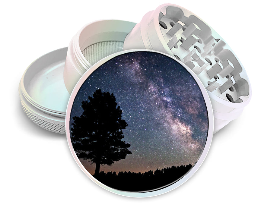 Milky Way Galaxy Spice Grinder White Grinder