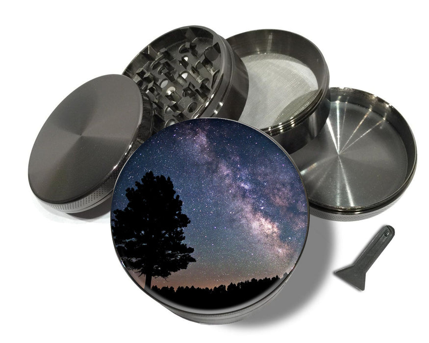 Milky Way Galaxy Spice Grinder Grey Grinder