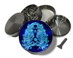 Virgo Zodiac Sign Spice Grinder Grey Grinder