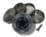 Skull & Bones Pentagram Spice Grinder Grey Grinder