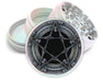 Skull & Bones Pentagram Spice Grinder White Grinder