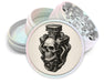 Skull Engine Mashup for Mechanics and Gearheads Spice Grinder White Grinder
