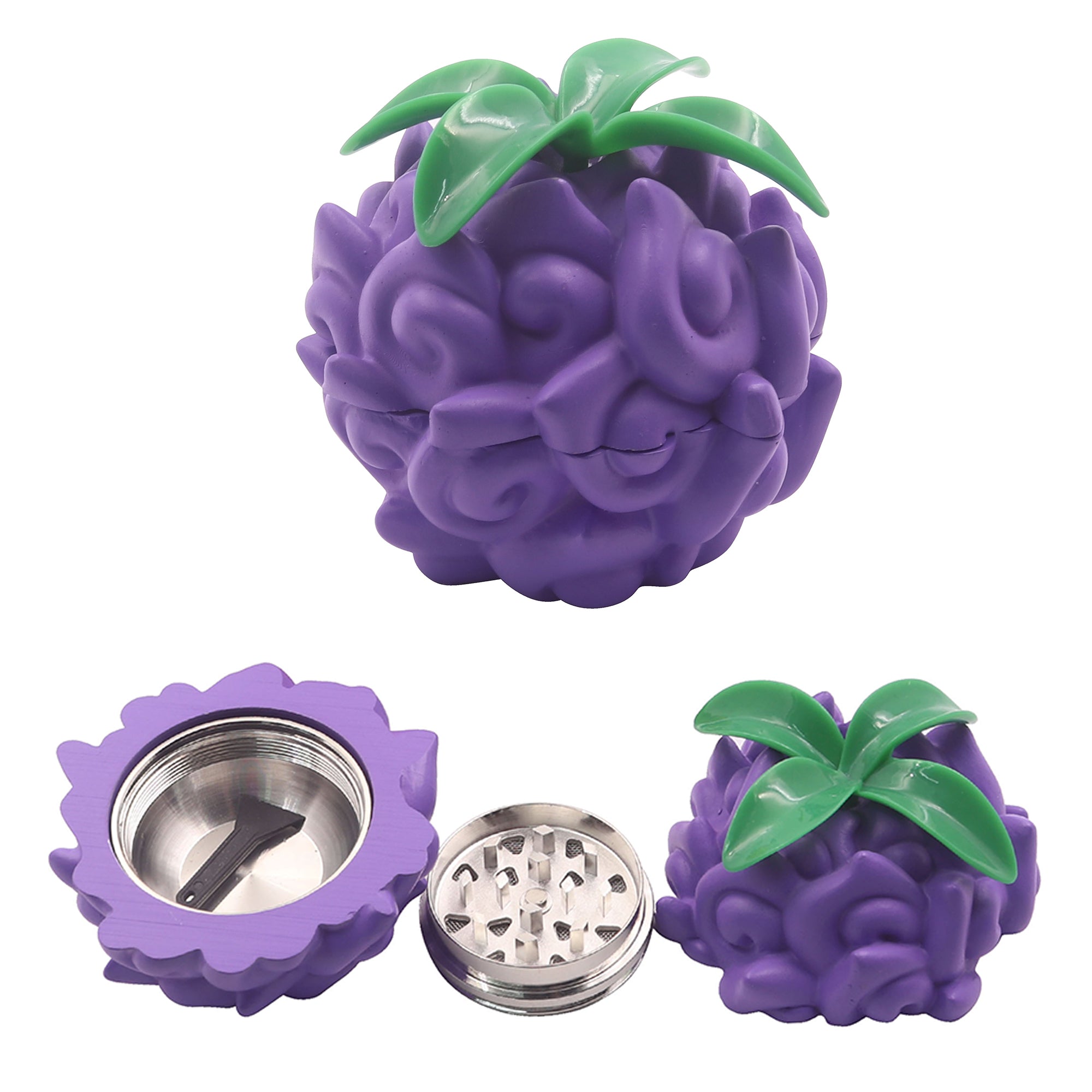 Devil Fruit Herb Grinder - Akuma No Mi Fruit Anime Grinder | Paramecia, Zoan, Logia Devil Fruit Herb Grinders | One Piece Anime Manga Inspired