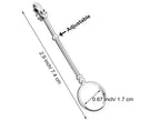 Silver Hand Elegant Boho Chic Cigarette Holder Ring – Fashionable Finger Accessory for Smokers